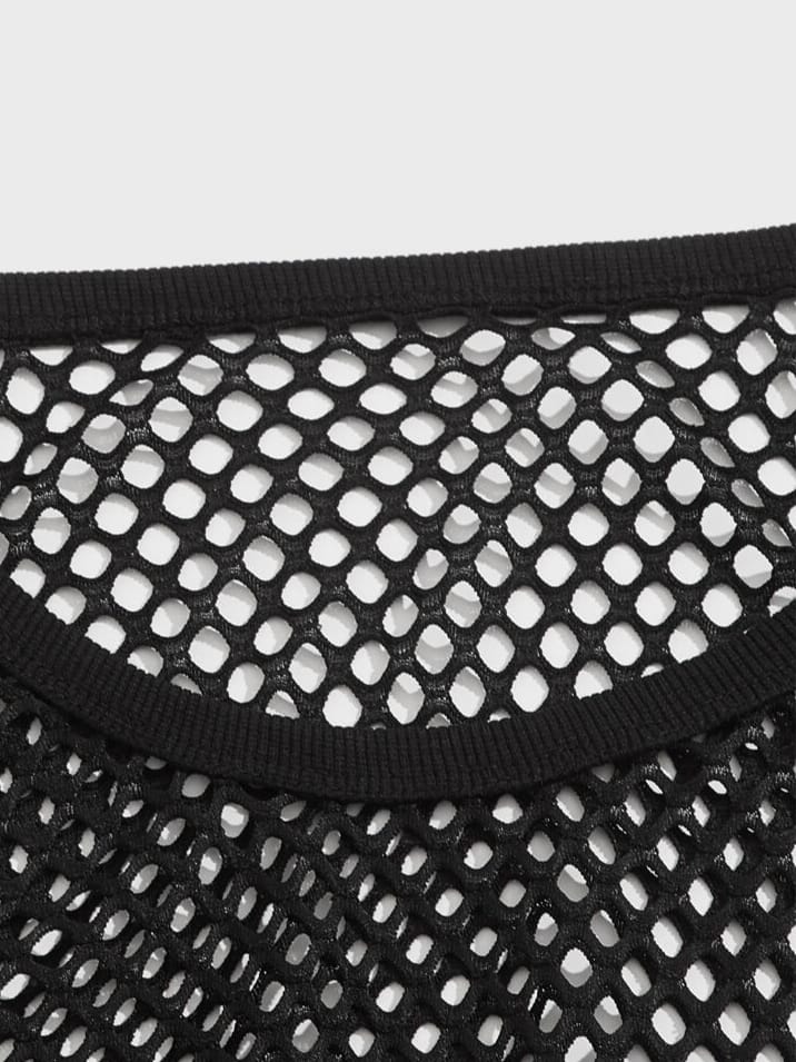 Men's Scoop Neck Rave Outfit Tank Top